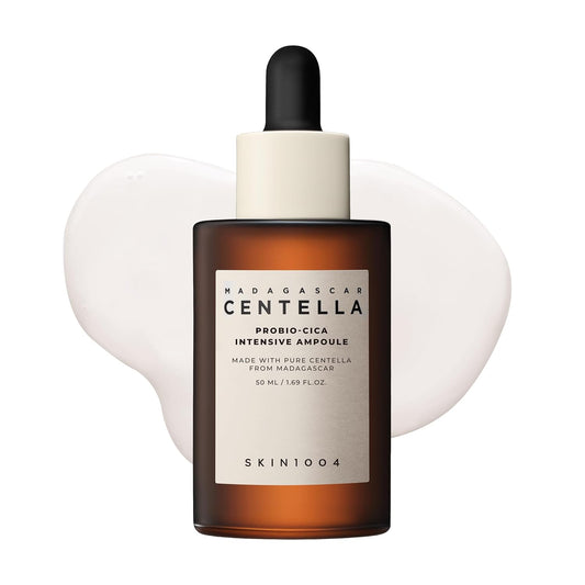 Probio Cica Intensive Ampoule, Centella Serum for Face with Ceramide, Facial Serum for Nourishing & Soothing, Centella Ampoule for Skin Barrier Support, Korean Skin Care, 1.69Fl.Oz / 50Ml