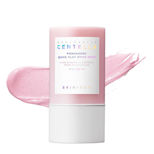 Poremizing Quick Clay Stick Mask, Face Mask Skincare for Pore Minimizing, Facial Clay Mask with Centella, Pore Minimizer for Sebum Control, Pink Mud Mask, Korean Skin Care, 0.95 Oz / 27G